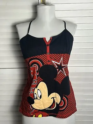 Disney Mickey Mouse Women’s Tank Top Shirt Size XL CUTE! • $19.99