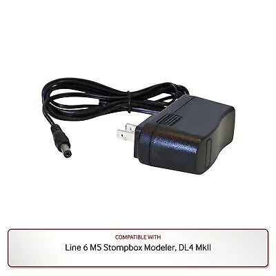 9V Power Supply For Line 6 M5 Stompbox Modeler DL4 MkII • £19.27