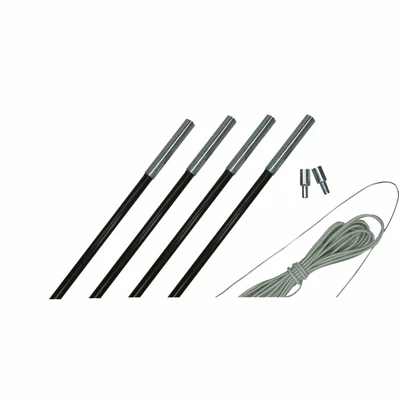 £28.95 • Buy Euro Trail Fibre Glass Pole Set 12.7MM - -Spare Tent Poles