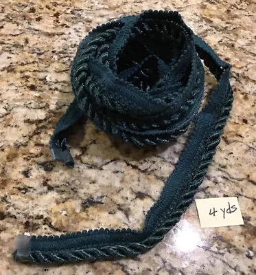 Four Yards Of Teal Rope Trim For Home Decor Sewing • $3