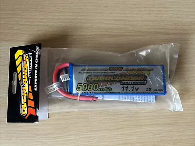 Overlander 3S LiPO - 5000mAh 11.1v 30C Battery • £31.99