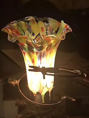 💥Murano💥Millefiori Murines💥Hand Blown Art Glass Lamp Design💥Dragonfly • $798