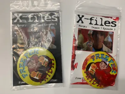 X-files  Hungry  Free-Fer Prop Replica Buttons - Both Bloody And Regular • $20