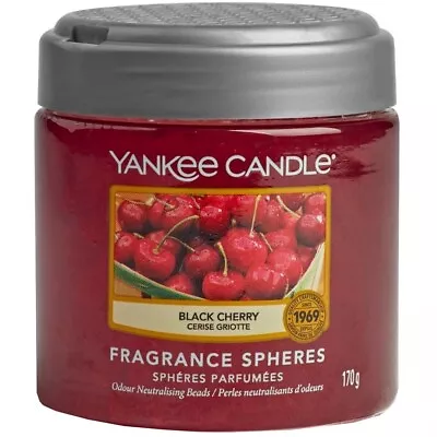 NEW Yankee Candle Fragrance Sphere - Black Cherry 170g • £6.99