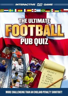 The Ultimate Football Pub Quiz - [Interactive ] DVD Sports (2006) Amazing Value • £1.84