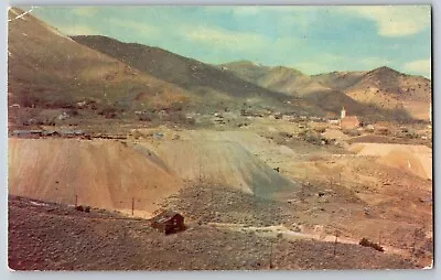 Nevada NV - Old Mining Dumps At Virginia City - Vintage Postcard - Unposted • $3.99