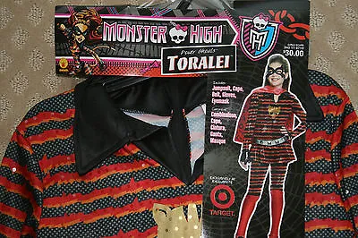 New Rubie's Monster High Toralei Girls Costume Size Medium 8 10 Ages 5-7 • $19.99