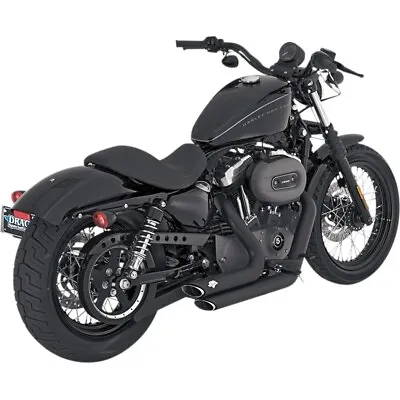 Vance & Hines 47219 Shortshots Staggered Full Exhaust For Sportster XL '04-'13 • $599.99