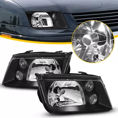 Left & Right Car Headlight Headlamp Lens Cover For VW Bora Jetta MK4 1999-2005 • $86.99