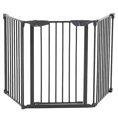 Fireplace Fence Pet Safety Fence Hearth Gate Pet Dog Cat Gate Metal • $31.89