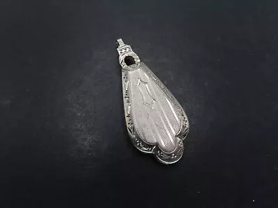 Antique Art Deco Sterling Silver Locket Pendant SKM Co 10g • $6.50