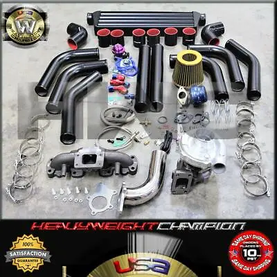 1994-2005 Mazda Miata NB 1.8 Turbo Charger Kit T3/T4 Manifold+Intercooler+Bov • $719.50