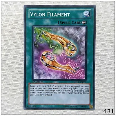 Vylon Filament - GENF-EN057 - Common 1st Edition Yugioh • $1.63