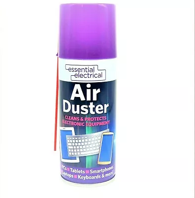 £4.89 • Buy Compressed Air Duster Spray Can Cleaner Tech Gadgets Laptop Keyboard Printer 