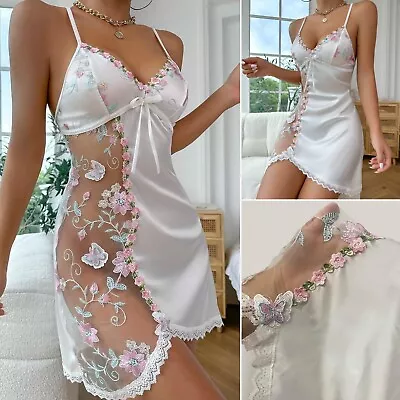 Women's Sexy-Lingerie Lace Babydoll Underwear Nightwear G-string Sleepwear Dress • $5.99