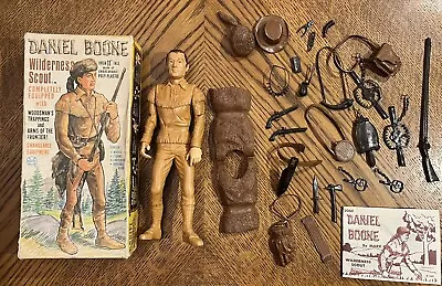 Marx Johnny West Vintage Daniel Boone Wilderness Scout W/Box & Accessories • $200