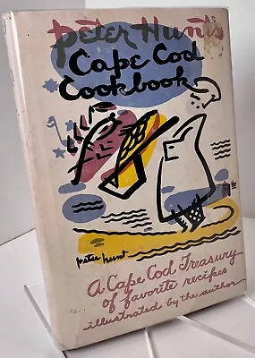 Peter Hunt's Cape Cod Cookbook 1962 Hardcover W Dust Jacket In Mylar • $18.90