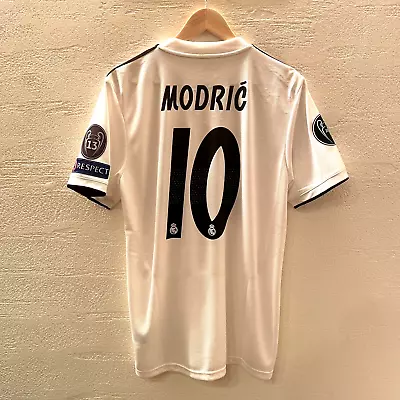 2018-19 Real Madrid Home Shirt (M) #10 MODRIC • $150