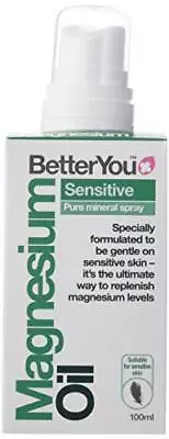 UK Magnesium Oil Spray Sensitive 100 Millilitre Dermatologically T Fast Shippin • £11.82