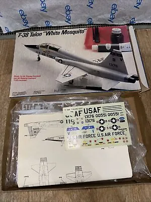 T-38 Talon  White Mosquito  Testor Model Airplane Kit 1/48th Scale • $25