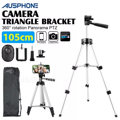 Adjustable Camera Tripod Mount Stand Holder For IPhone 15 14 Samsung Ultra Plus • $17.45