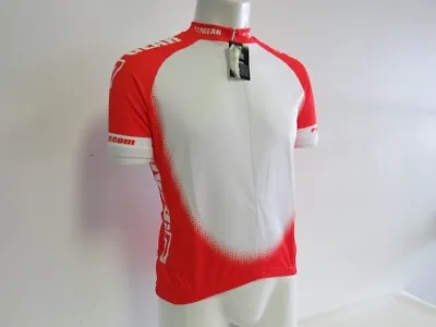 Set Of 2 Verge Men's Large Dots Red/White Short Sleeve Cycling Jersey • $10