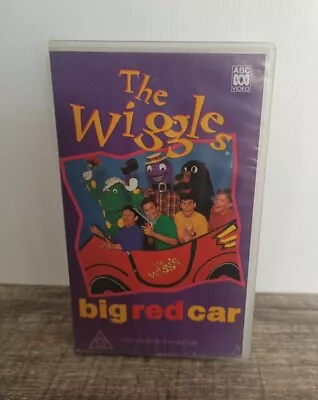 Original THE WIGGLES Big Red Car VHS Tape G Movie ABC 1995 Songs • $19