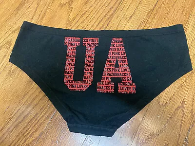 Victoria’s Secret PINK Collegiate University Of Arkansas Panties Size Large • $5.38