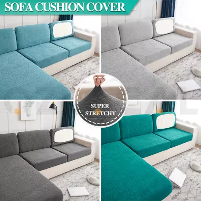 Sofa Cushion Cover Stretch Lounge Slipcover Protector 1 2 3 4 Seater Couch Cover • $7.69