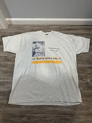 Dr Martin Luther King Jr MLK Service Day 2XL Shirt Live The Dream Civil Rights • $5.97