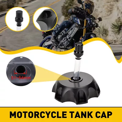 52mm Motorcycle Gas Motor Fuel Tank Cap Vent Valve Air Breather Tube Pit Pipe 1x • $13.29