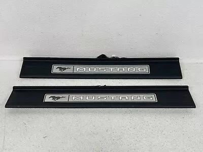 ⭐15-17 Ford Mustang Left & Right Door Illuminated Sill Scuff Plate Oem Lot2351 • $87.12