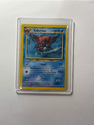 Pokémon TCG Kabutops Neo Discovery 25/75 Regular Unlimited Rare NM • $5.99