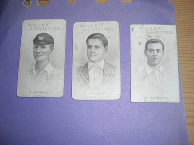 £1.50 • Buy 3 Wills Capstan Australian & Englisg Cricketers Cards Nos 2,3,15