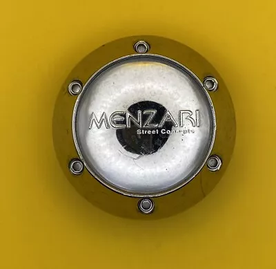 Used Menzari Wheels Chrome Pop-In Wheel Centercap PN: PCW-3E/LG0609-29 (b173) • $24