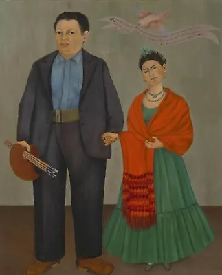 Print -    Frieda And Diego Rivera 1931 By Frida Kahlo • $8.54