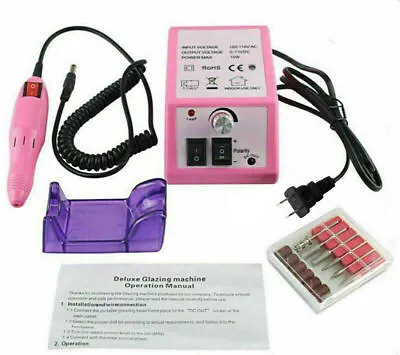 Electric Nail File Drill Manicure Machine Art Acrylic Pedicure Tool Set Kit US • $15.99