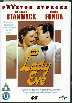 £4.99 • Buy The Lady Eve Dvd Vintage 40s Comedy Film Movie Barbara Stanwyck Henry Fonda