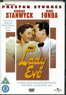 £4.99 • Buy The Lady Eve Dvd Vintage 40s Comedy Film Movie Barbara Stanwyck Henry Fonda