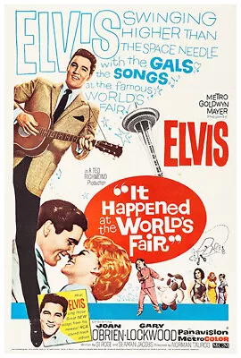 It Happened At The World's Fair - Elvis Presley - 1963 - Movie Poster • $10.99