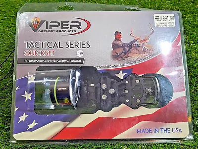 **NEW** Viper Archery TS QS5000 .019 RH Tactical Series 1 Pin RH/LH Bow Sight • $139.88