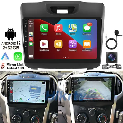 9  Android 12 Carplay Head Unit Gps Navi Car Radio For Holden Colorado Rg 12-16 • $179.45