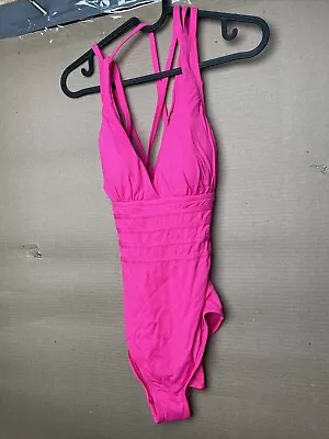 La Blanca Women’s One Piece Bathing Suit Hot Pink Size 8 Brand New NWT • $31.95