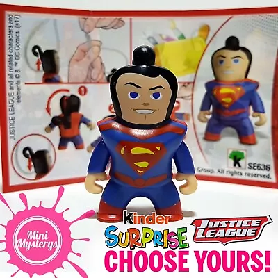 Kinder Surprise Justice League *CHOOSE YOURS* Minifigures Cake Topper Kinder Joy • $5.25