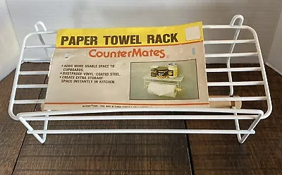 VINTAGE 1986 Paper Towel Rack Made For McCrory Corp. York PA • $20