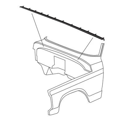 Firewall To Hood Seal Cowl Lacing 1968-79 Ford Truck 1978-79 Ford Bronco • $27.95