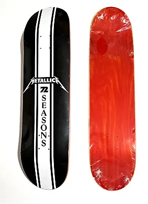 METALLICA Pop Up Store 72 Seasons RED SKATE DECK Skateboard Lovenskate RARE 2023 • $249.99