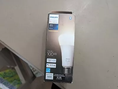 Philips Hue White Ambiance 100W E26/A21 LED Smart Bulb • $14.99