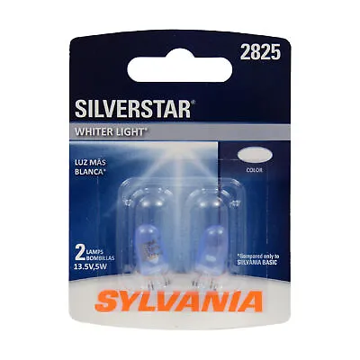 SYLVANIA - 2825 SilverStar Mini Bulb - Brighter And Whiter Light (1 Bulb) • $10.75