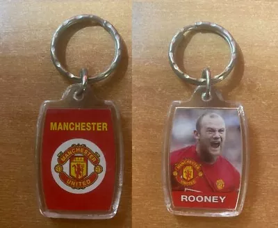 ENGLAND. MANCHESTER UNITED - WAYNE ROONEY Keychain Keyring Football • $10.50